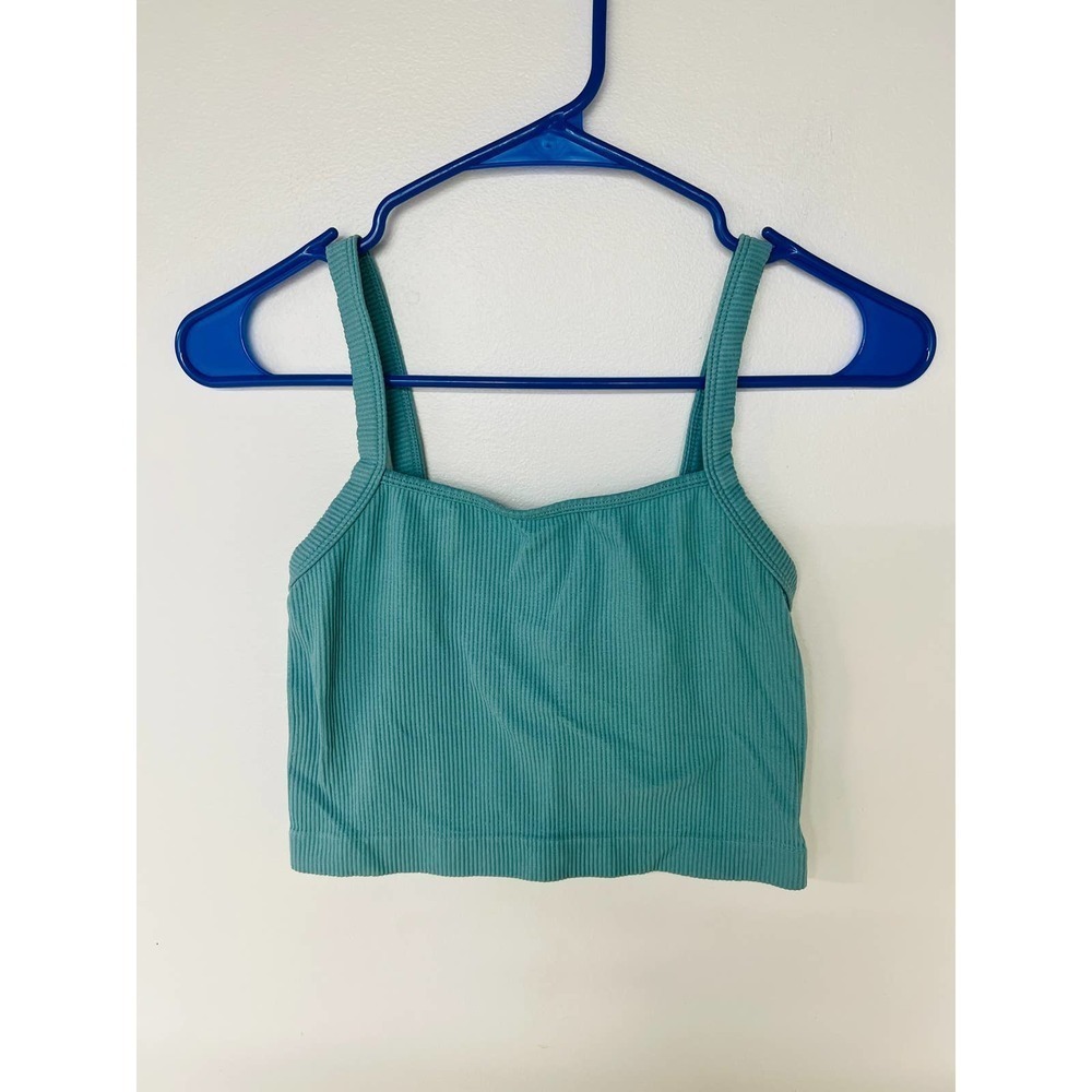 Colsie Cropped Ribbed Sleep Tank - Picture 2 of 4